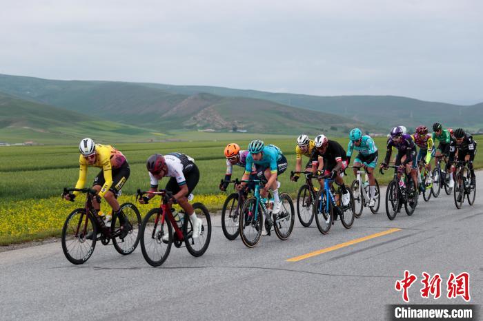 第二十三届环青海湖国际公路自行车赛第七日，